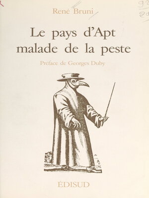 cover image of Le pays d'Apt malade de la peste